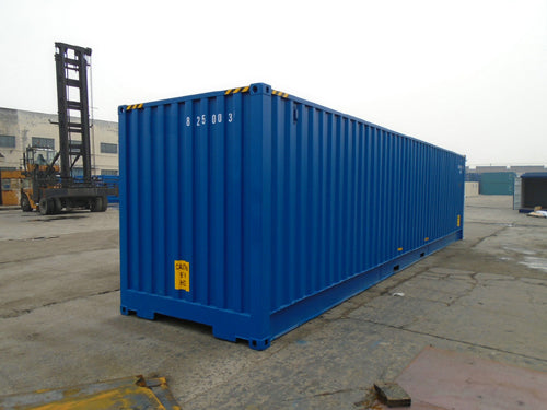 CONTENEDOR MARÍTIMO DE 40 PIES CON PUERTA LATERAL / HIGH-CUBE RAL 5010