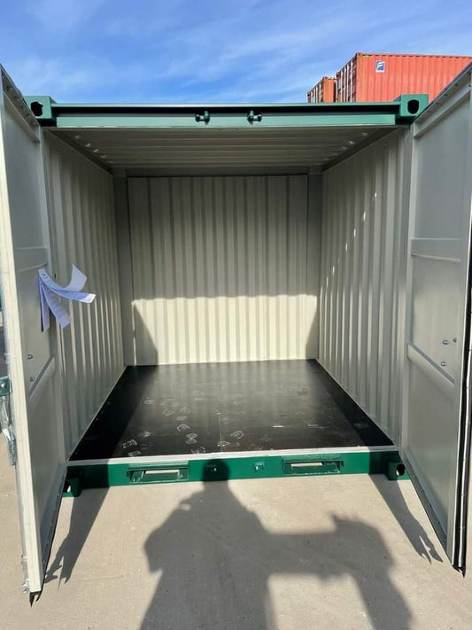 CONTENEDOR MARÍTIMO 10 PIES VERDE / COMO NUEVO