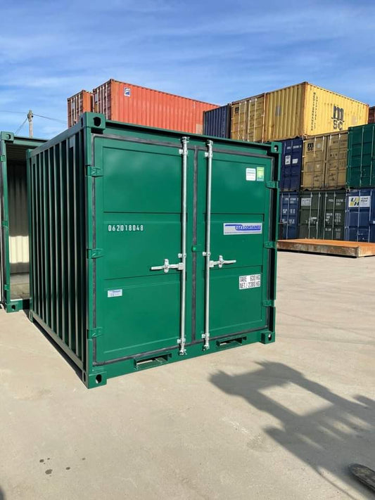 CONTENEDOR MARÍTIMO 10 PIES VERDE / COMO NUEVO