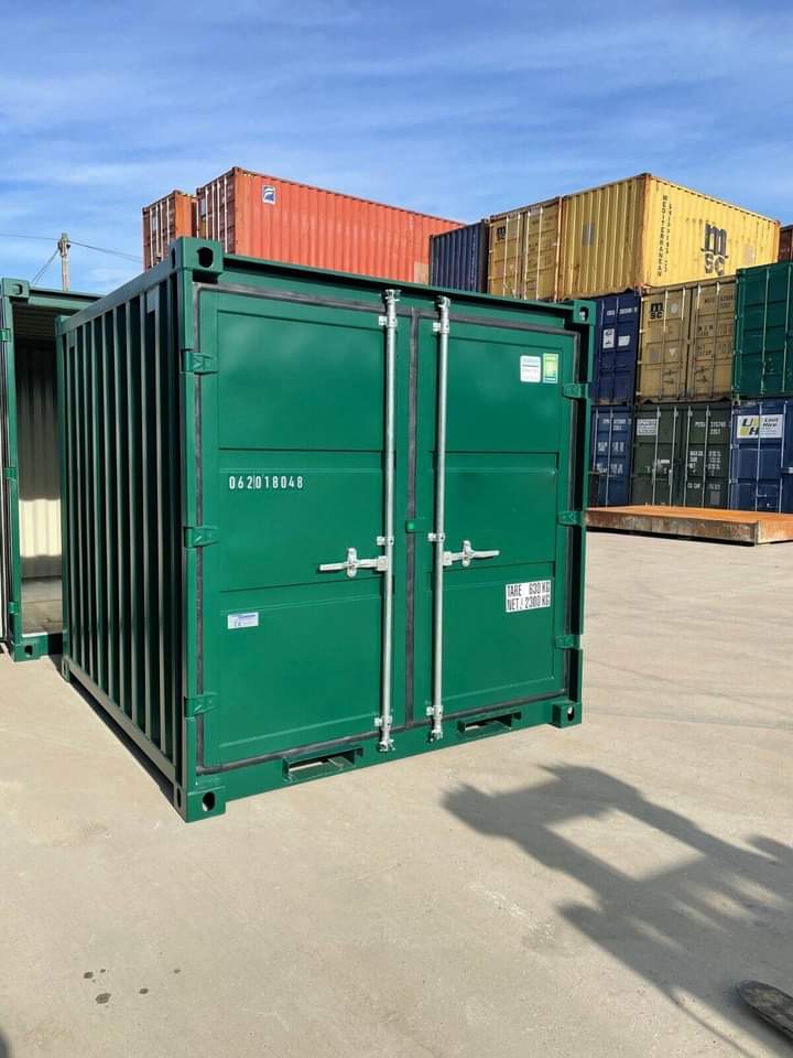CONTENEDOR MARÍTIMO 10 PIES VERDE / COMO NUEVO