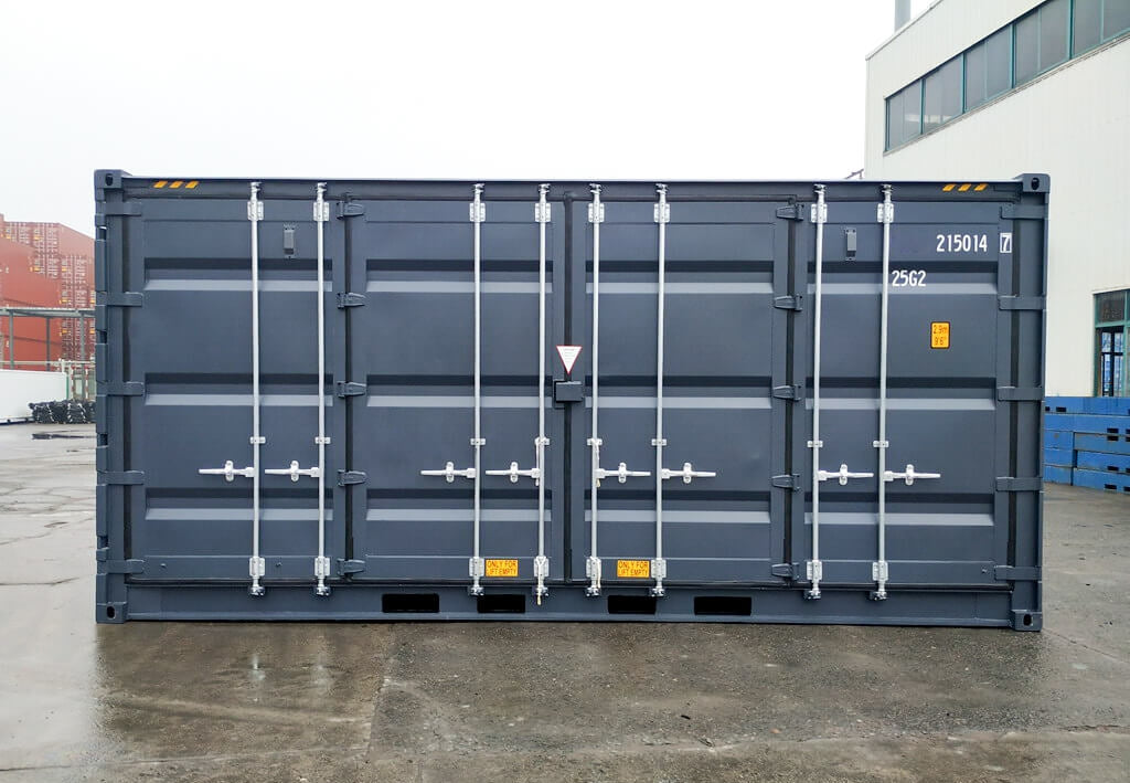 CONTENEDOR HIGH-CUBE DE 20 PIES CON APERTURA LATERAL / NUEVO / ANTRACITA