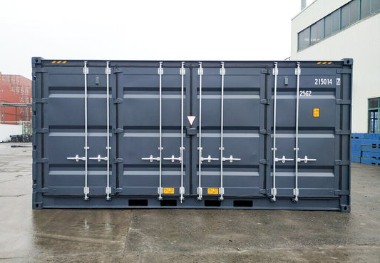 CONTENEDOR HIGH-CUBE DE 20 PIES CON APERTURA LATERAL / NUEVO / ANTRACITA