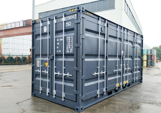 CONTENEDOR HIGH-CUBE DE 20 PIES CON APERTURA LATERAL / NUEVO / ANTRACITA