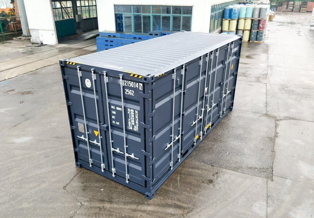 CONTENEDOR HIGH-CUBE DE 20 PIES CON APERTURA LATERAL / NUEVO / ANTRACITA