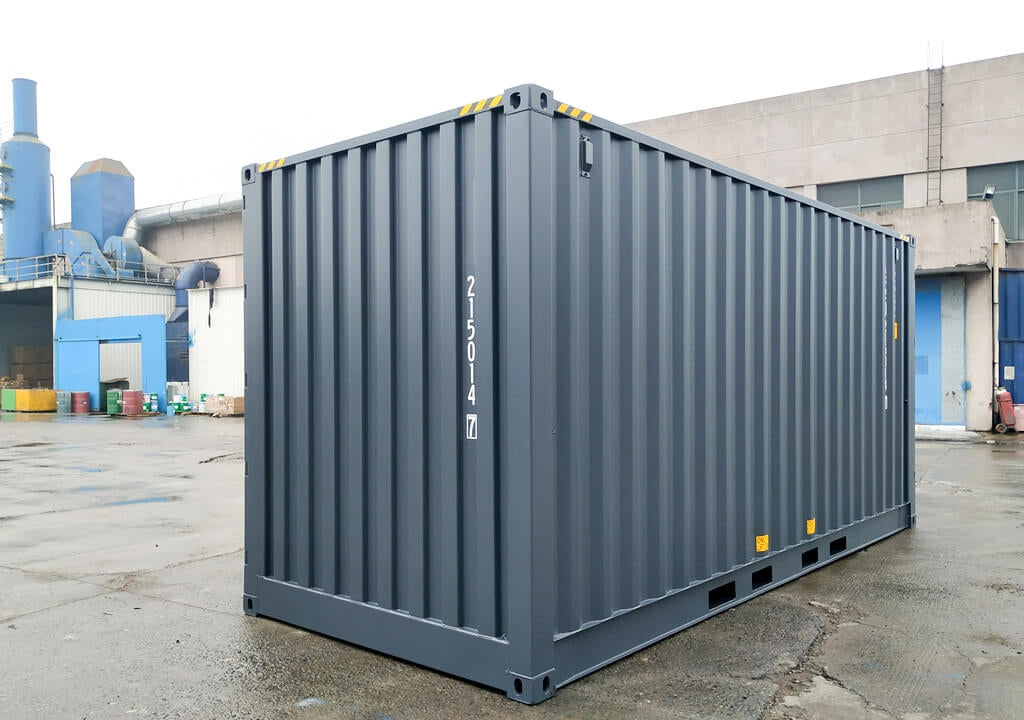 CONTENEDOR HIGH-CUBE DE 20 PIES CON APERTURA LATERAL / NUEVO / ANTRACITA