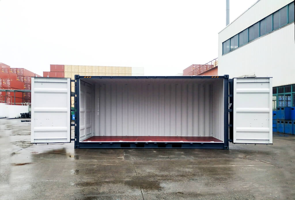 CONTENEDOR HIGH-CUBE DE 20 PIES CON APERTURA LATERAL / NUEVO / ANTRACITA