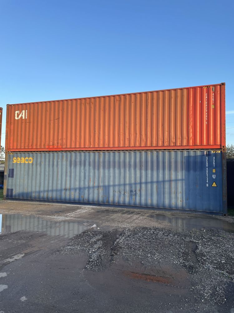 CONTENEDOR DE 40 PIES HIGH CUBE (HC) USADO – GRAN CAPACIDAD