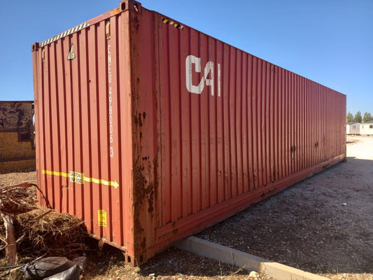 CONTENEDOR DE 40 PIES HIGH CUBE (HC) USADO – CALIDAD B